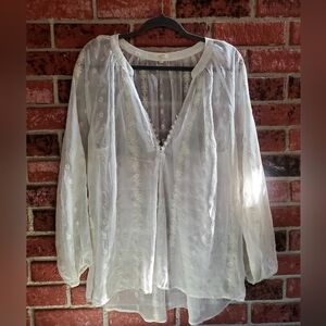 Sheer Boho Beachy Mystree Blouse